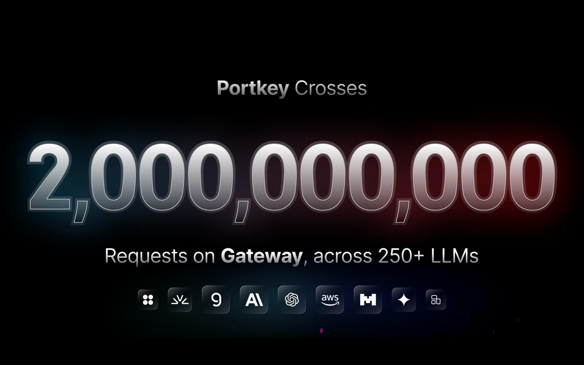 August at Portkey: 2 BILLION Requests, Guardrails, Tracing, and More